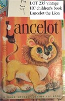 vintage hb children's book Lancelot the Lion