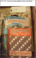 box lot old children's fairy tale books
