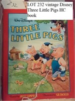 Disney Three Little Pigs hb book