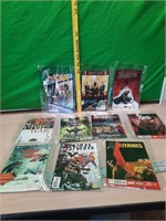 10- comic books