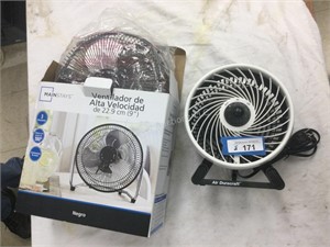 2 small fans