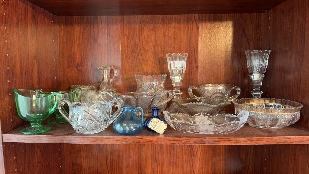 Corinne Burkett Estate: Mid Century Glassware & More!