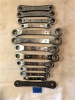 9 Craftsman Racheting Wrenches
