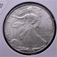 1998 SILVER EAGLE  GEM