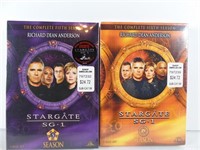 Stargate SG-1 Seasons 5 and 6 Disc Sets,  NIP