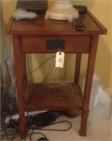side table with drawer
