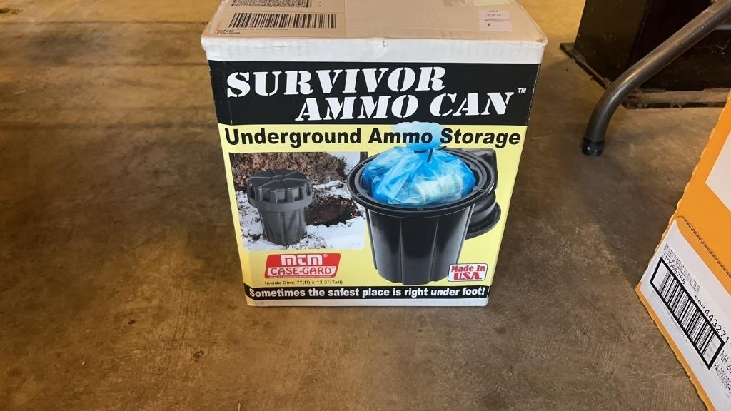 Underground Ammo Storage Can