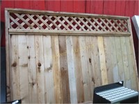 8' section of fence