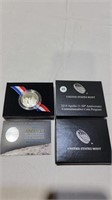 2019 U.S  Apollo 11 silver half dollar