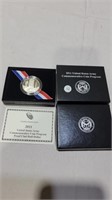 2011 U.S army silver proof half dollar