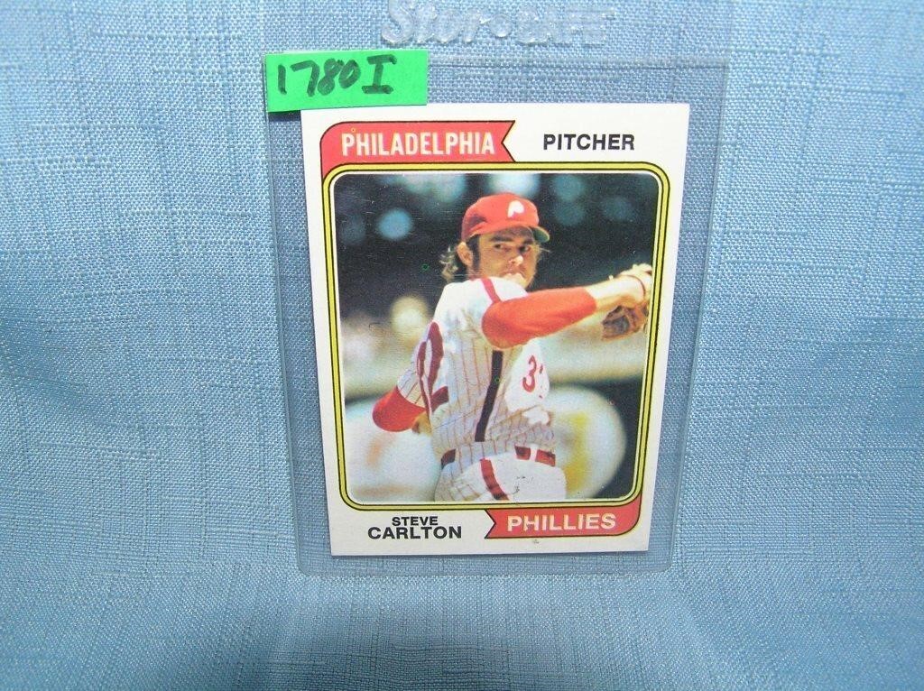 Steve Carlton 1974 Topps mint baseball card