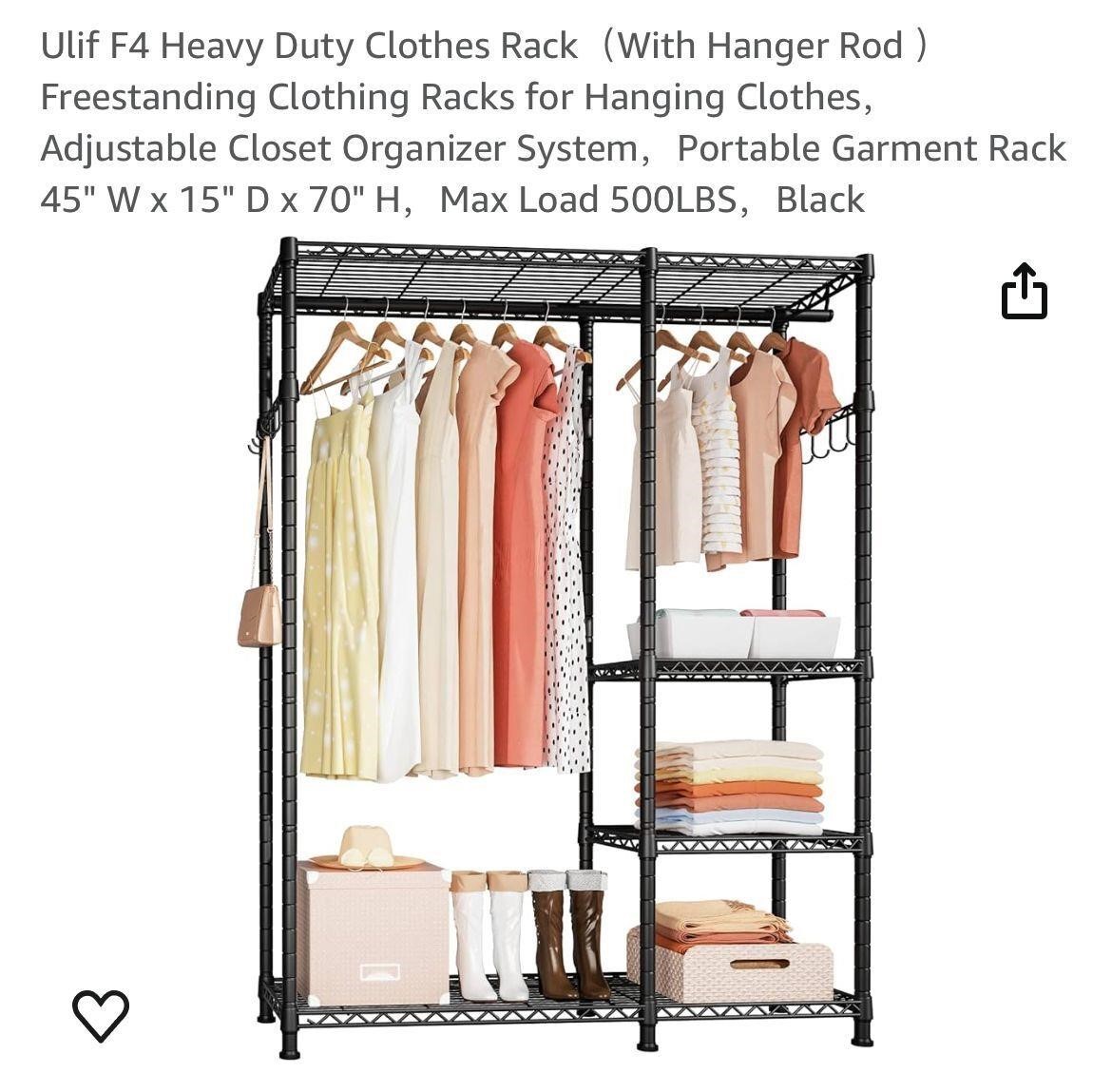 Ulif F4 Heavy Duty Clothes Rack