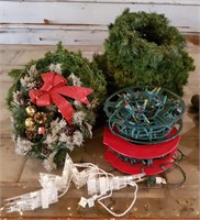 Christmas Lights & Wreaths
