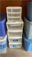 storage plastic drawers
