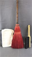 2 Brooms And Soft Mop Refills