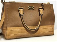 Michael Kors Kellen Saffiano Leather Brown