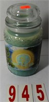 Golden Canyon Island Rain Candle in Jar