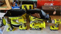 Ryobi cordless set 18v