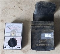 Vintage Sears Multi-Tester, Pouch but no Leads