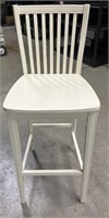 White Wood Bar Stool