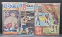 (AQ) Three Vintage Boxing Magazines: June 1966,