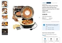 WF882  Granite Stone Pizza Maker Oven, 12