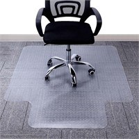 AiBOB Chair Mat for Low Pile Carpet Floors, Flat W