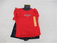 2-Pc Tommy Hilfiger Girl's 5 Set, T-shirt and