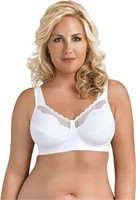 Exquisite Form Women's 46C Wireless Bra, White