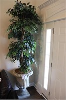 Faux Tree in Pot (BUYER RESPONSIBLE FOR