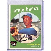 1959 Topps Ernie Banks High Grade