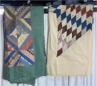 (L) 2 Handmade Quilts