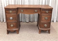 Mahogany Knee Hole Desk/Dresser