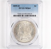 1899-O Morgan Dollar PCGS MS64