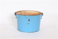 Vintage Enameled Cast Iron Stock Pot