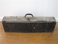 Heavy Duty Metal Toolbox Filled W/Assorted Tools