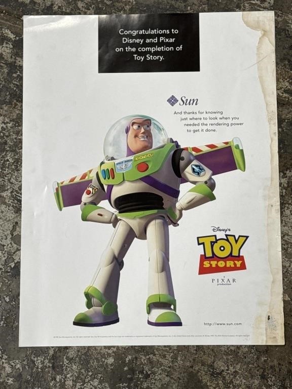 Disney Toy Story Buzz Lightyear Poster