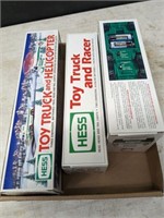 TRAY OF 3 HESS TRUCKS