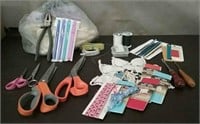 Box-Sewing Supplies, Thread, Bias, Pinking