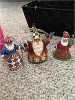 3 Jim Shore Christmas ornaments