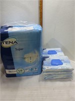 NEW Tena Disposable Briefs Super - Large Size