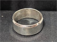 Sterling Silver Band Size 11