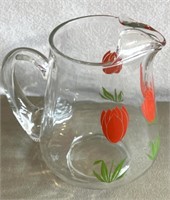 Glass pitcher