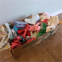 Box 5 of Vintage Clothing & Fabric Remnants