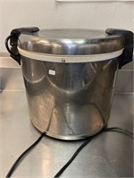 Stainless steel electric rice warmer 50 cups