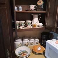 Canister Sets, GE Microwave, Coffee Cups