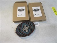 Lot (2) New Rustic MontanaWest Soap Dishes $60