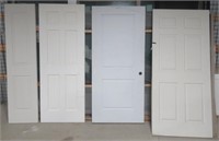 (4) Various door slabs includes (3) interior and