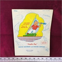 1956 Bryden Boy Boating Supplies Booklet