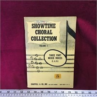 Showtime Choral Collection Vol.1 Sheet Music Book